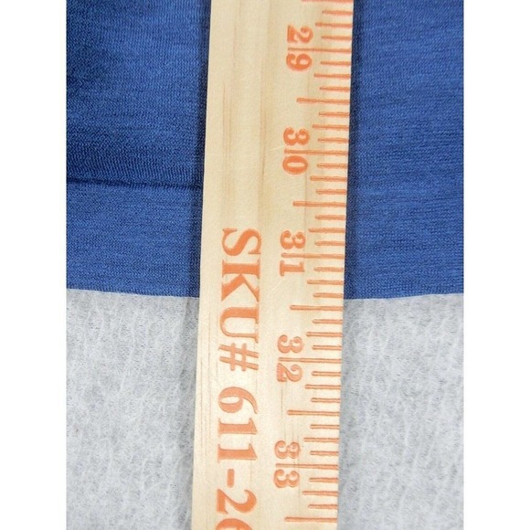 Redington Wool Blend 1/2 Zip Base Layer Pullover‎ Shirt (Men's Medium) Blue - Picture 8 of 11